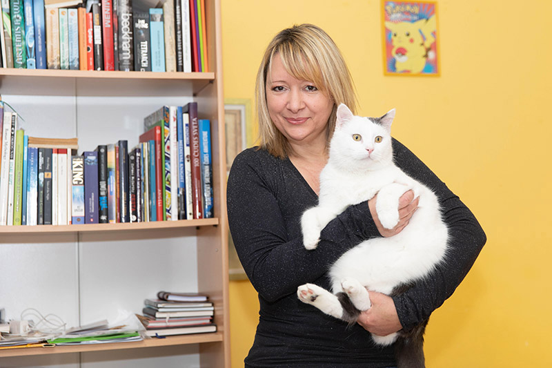 Mojca Furlan: "Blažena sem, če si želi otrok pobožati žabo ali ko poboža drevo."